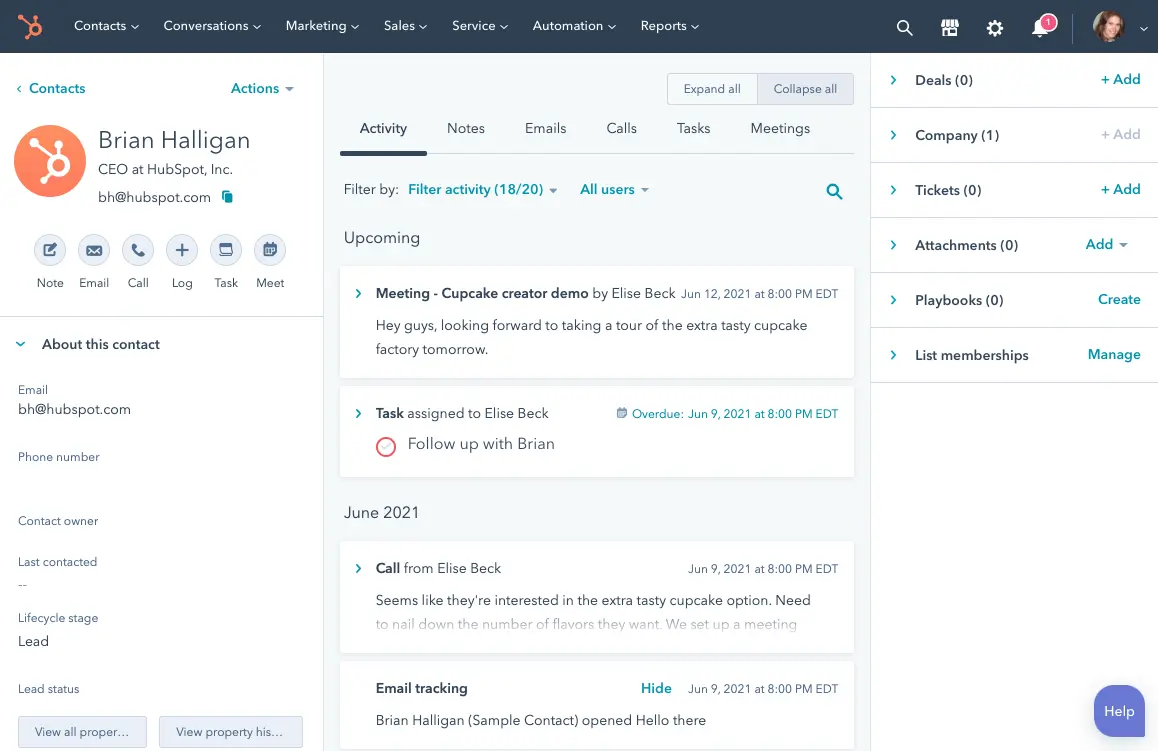 zarzadzanie-kontaktami-w-hubspot