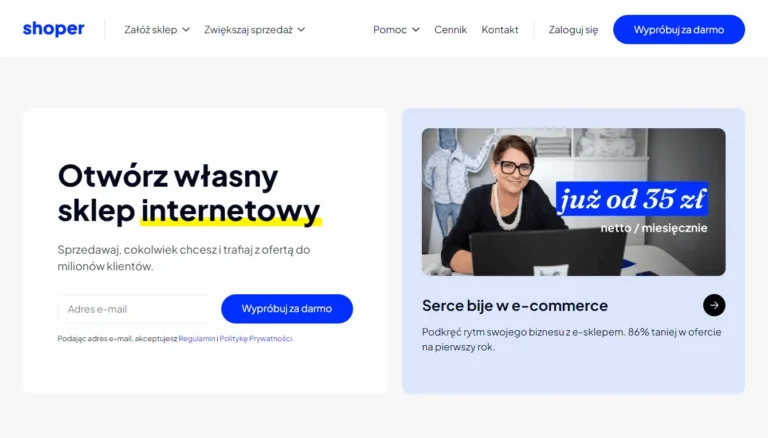 shoper strona główna