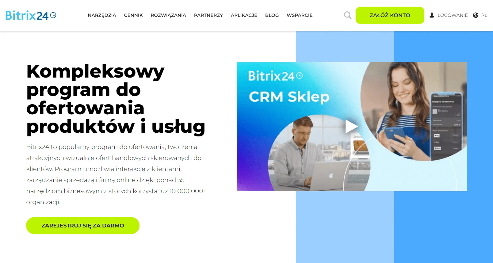 bitrix24 program do ofertowania strona główna