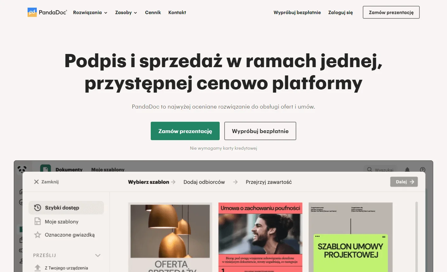 pandadoc strona główna