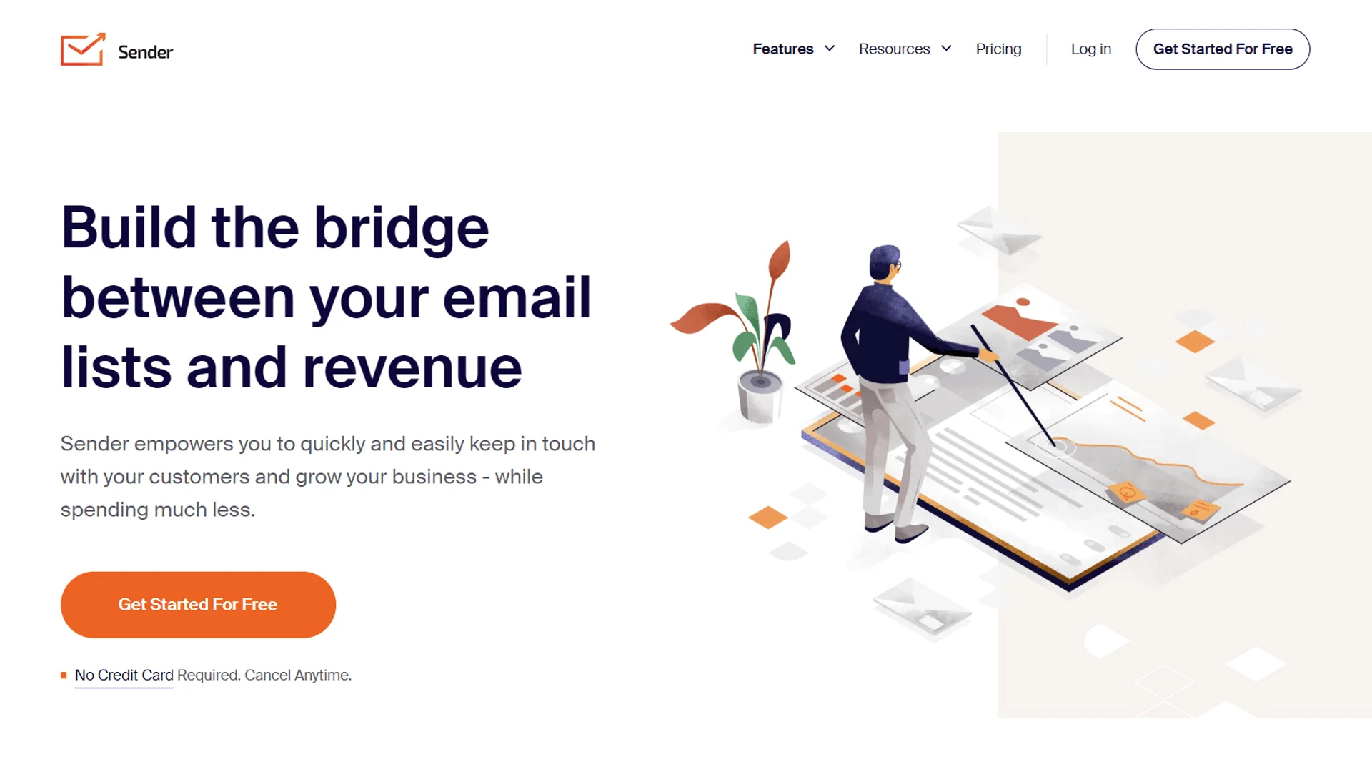 sender strona główna