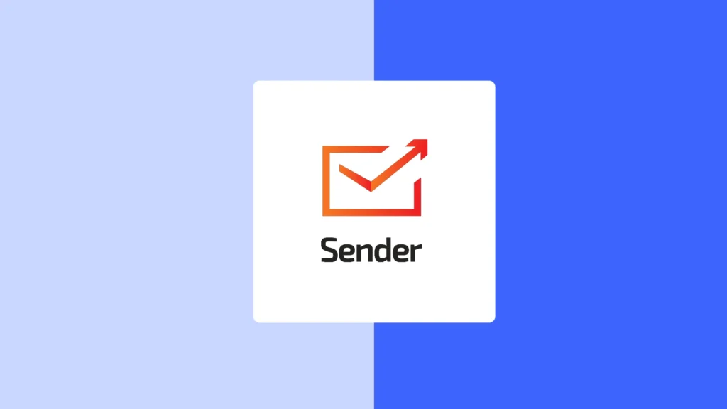 grafika do recenzji programu do wysyłki newsletterów sender