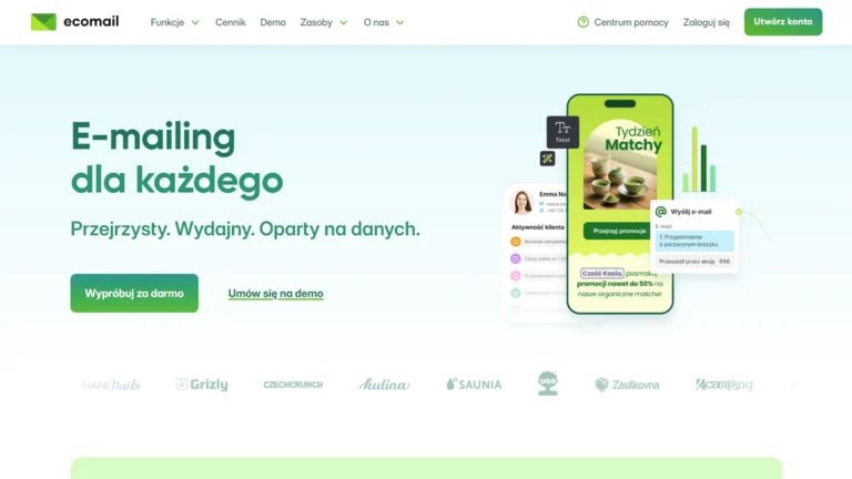 ecomail strona główna 2026 nowa