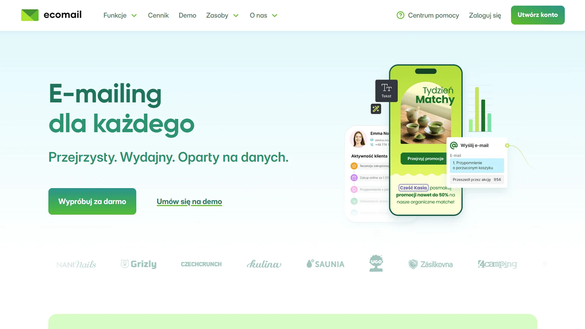 ecomail strona główna 2026 nowa