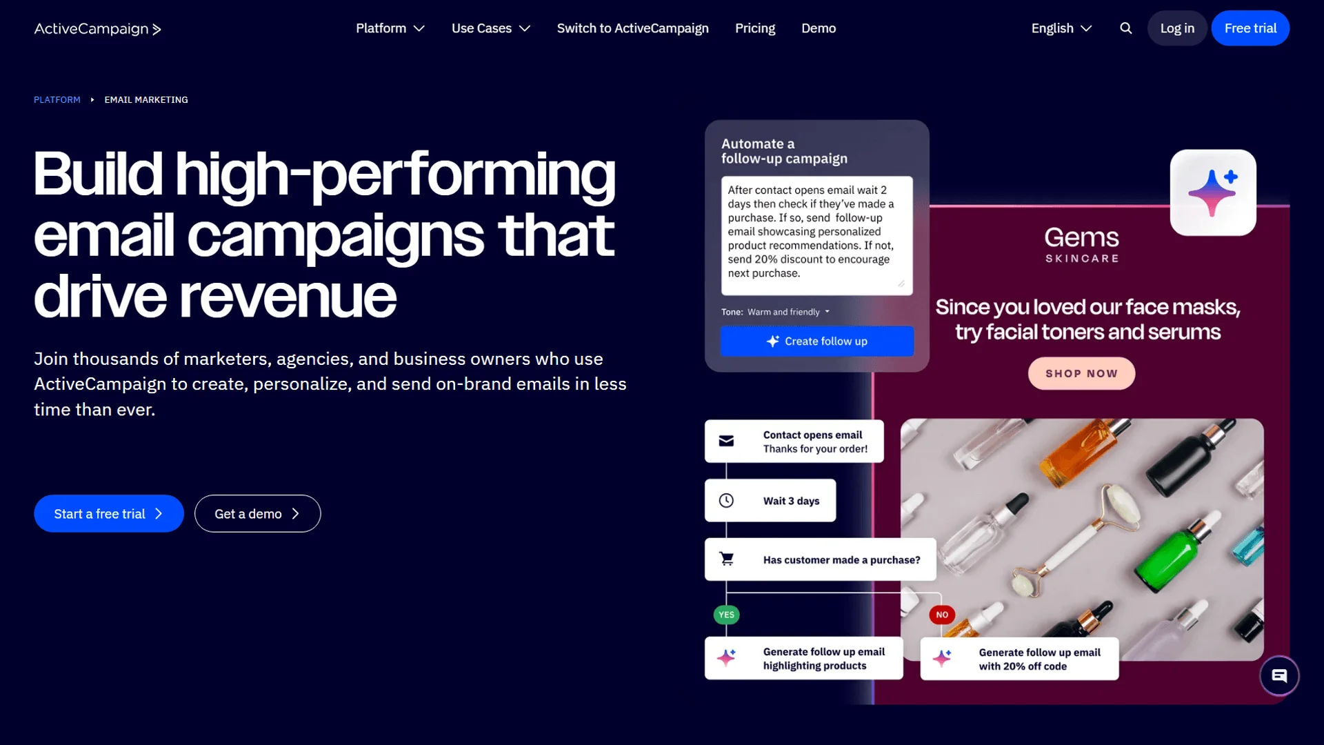 activecampaign program do wysyłki emaili strona główna 2026 nowa