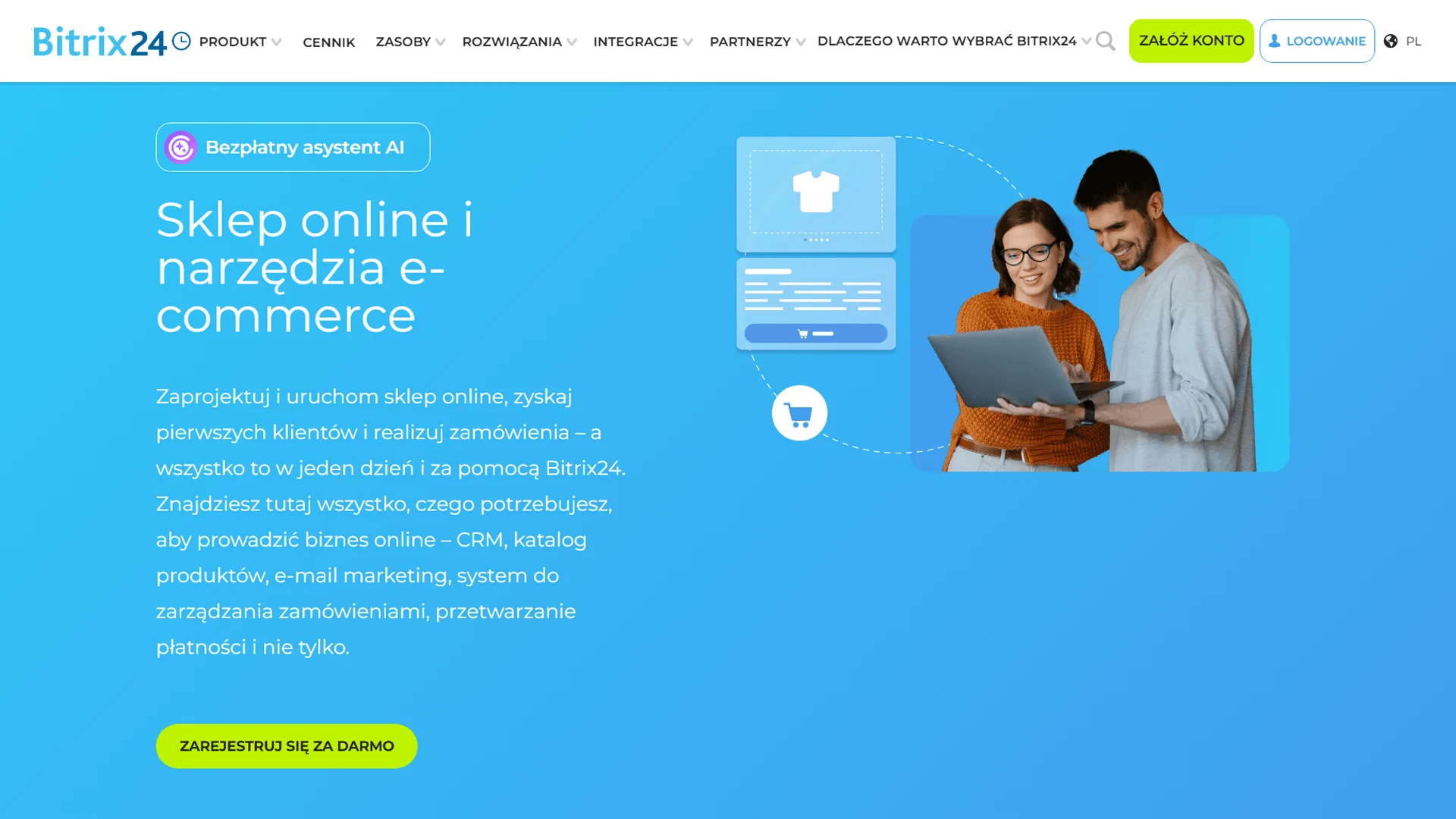 bitrix24 kreator sklepów online strona główna