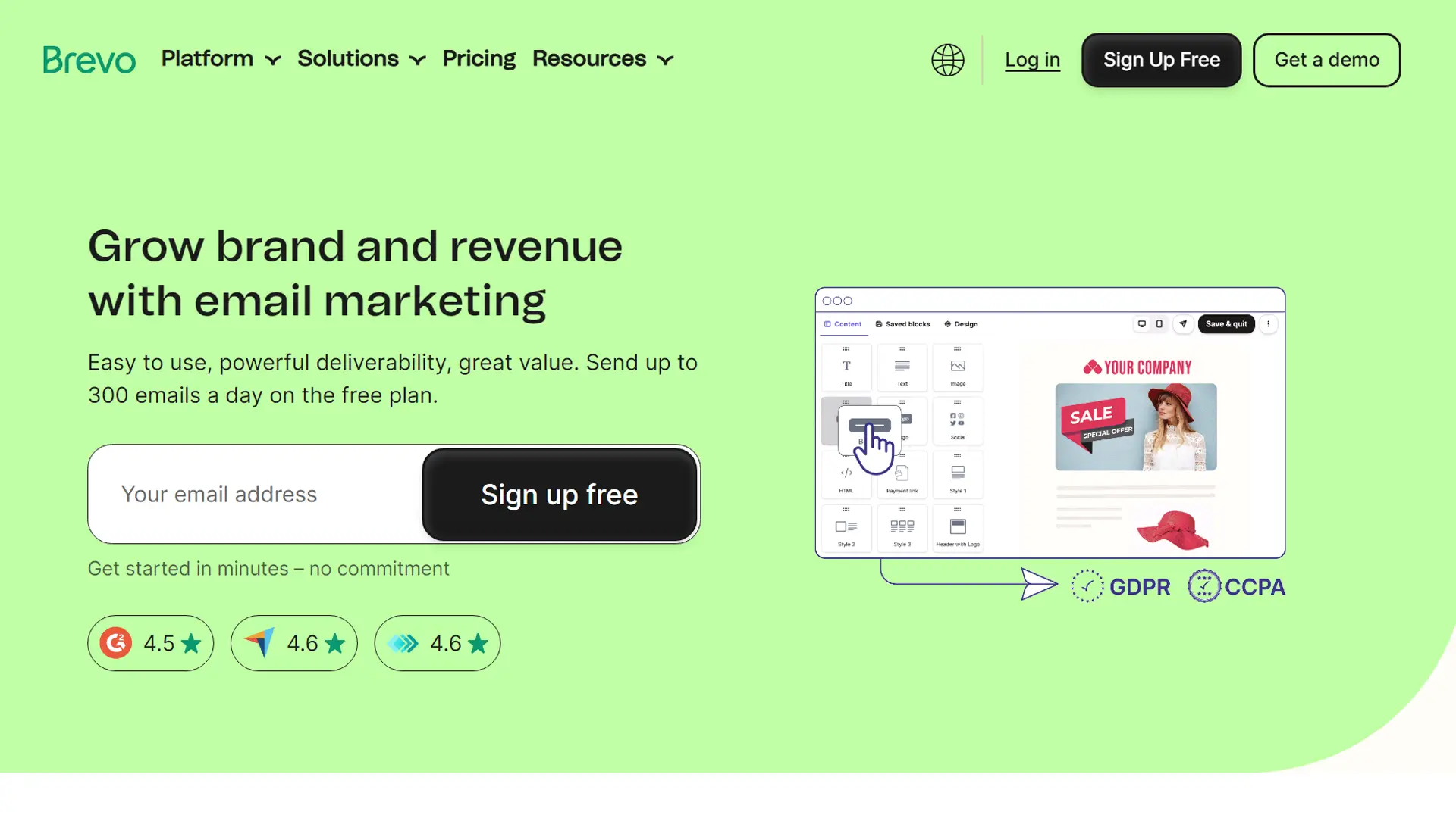 brevo strona główna programu do email marketingu 2026 nowa