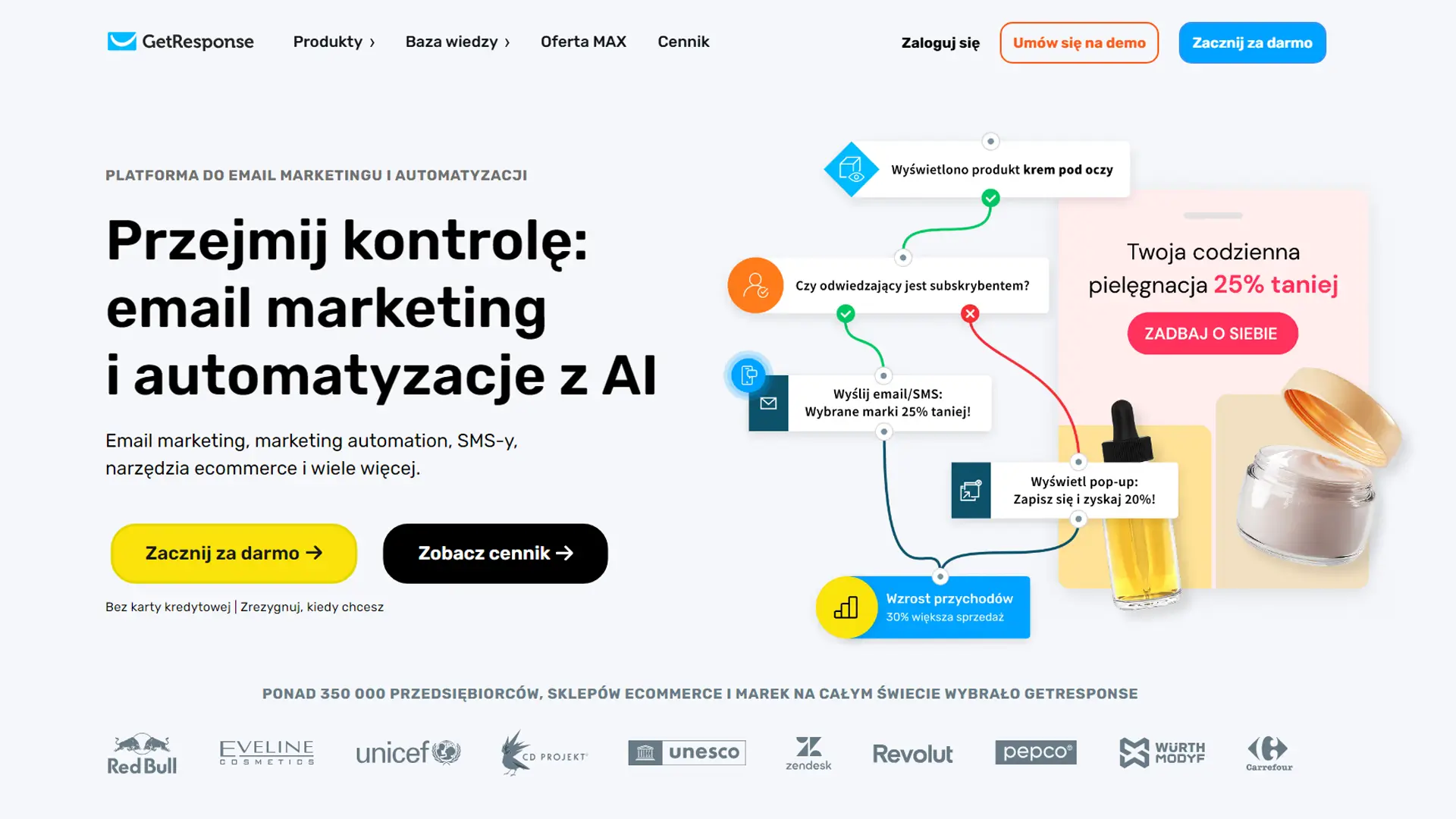getresponse strona główna nowa 2026 email marketing