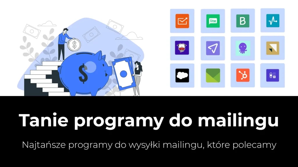 najlepsze tanie programy do mailingu z małym budżetem
