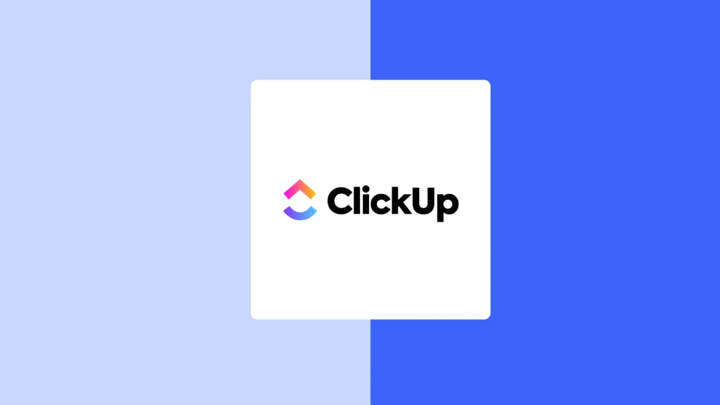 grafika główna do mojej recenzji clickup