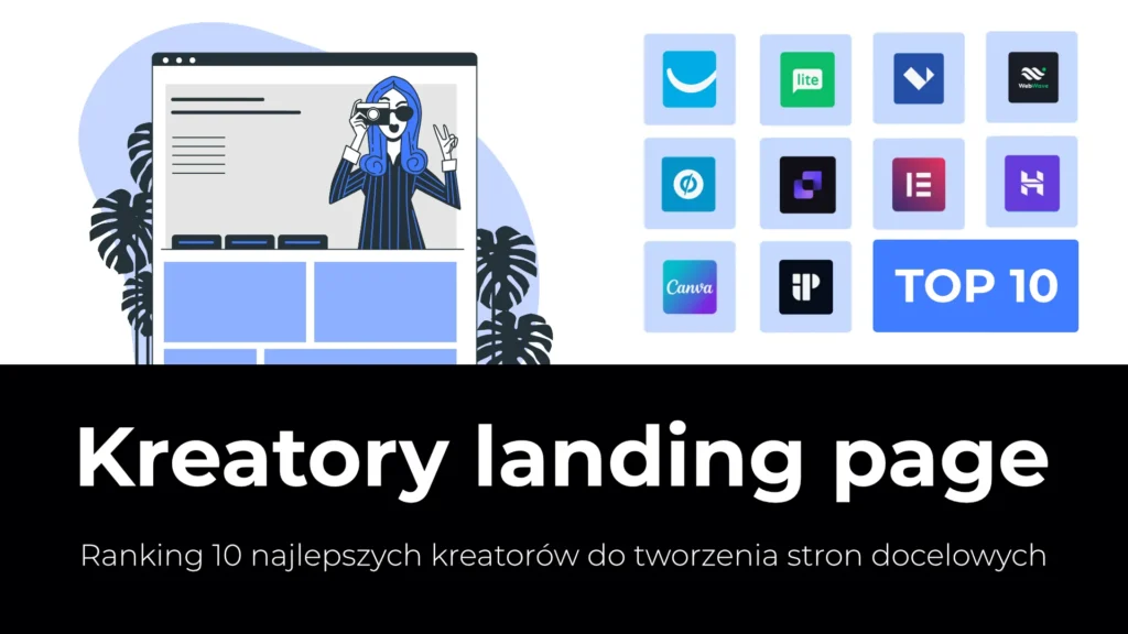 ranking kreatorów landing page - grafika główna do artykułu